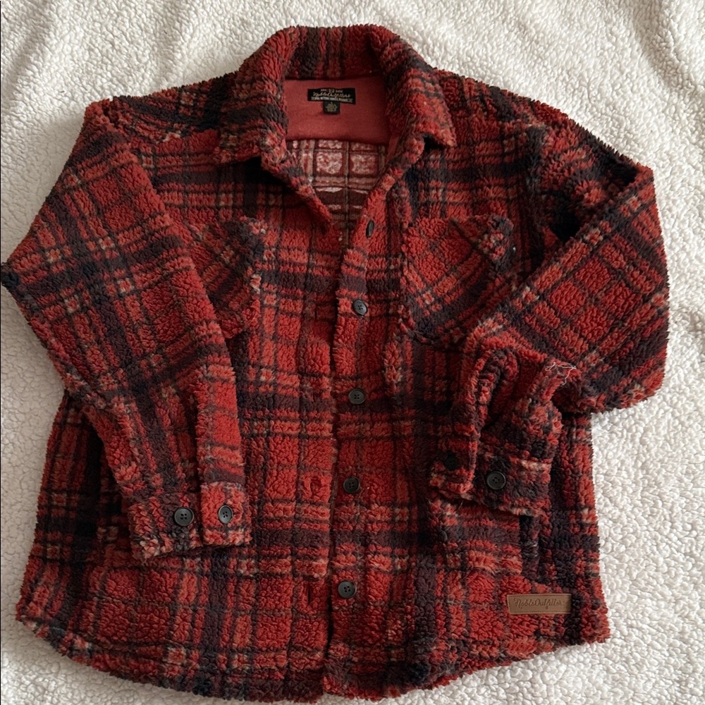 Plaid Red Womens Jacket